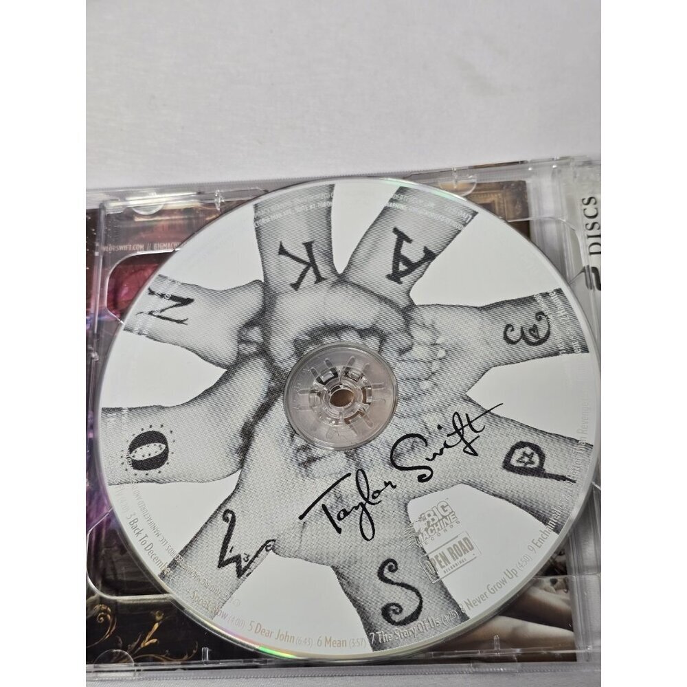 Speak Now by Taylor Swift (CD, 2010, 2 Discs, Big Machine Records)- Flawed Case - Picture 5 of 10